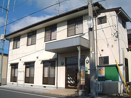 北門間会館を南側から見た風景