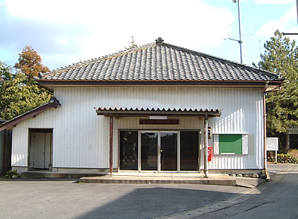 米野会館を西側から見た風景