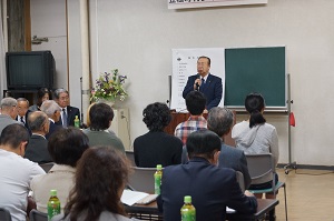 会長（町長）のあいさつ