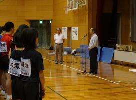 開会式の様子の写真