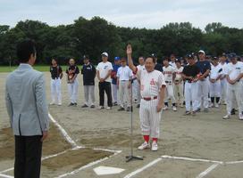 選手宣誓の様子 選手宣誓の様子