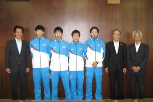 国体へ出場される選手の方々(バドミントン) 国体へ出場される選手の方々(バドミントン)