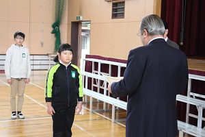 美化委員会の表彰