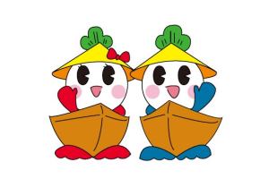 かさまる兄妹ラインスタンプ