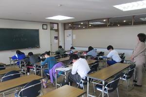 3級を想定した問題を解く生徒たち