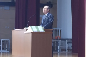 広江町長より感謝の言葉