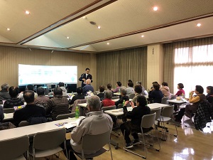 長池地区交通安全教室の様子
