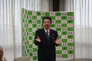 アドバイザーとしての抱負を語る松波英寿さん