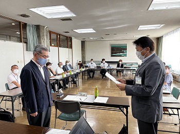 諮問の様子